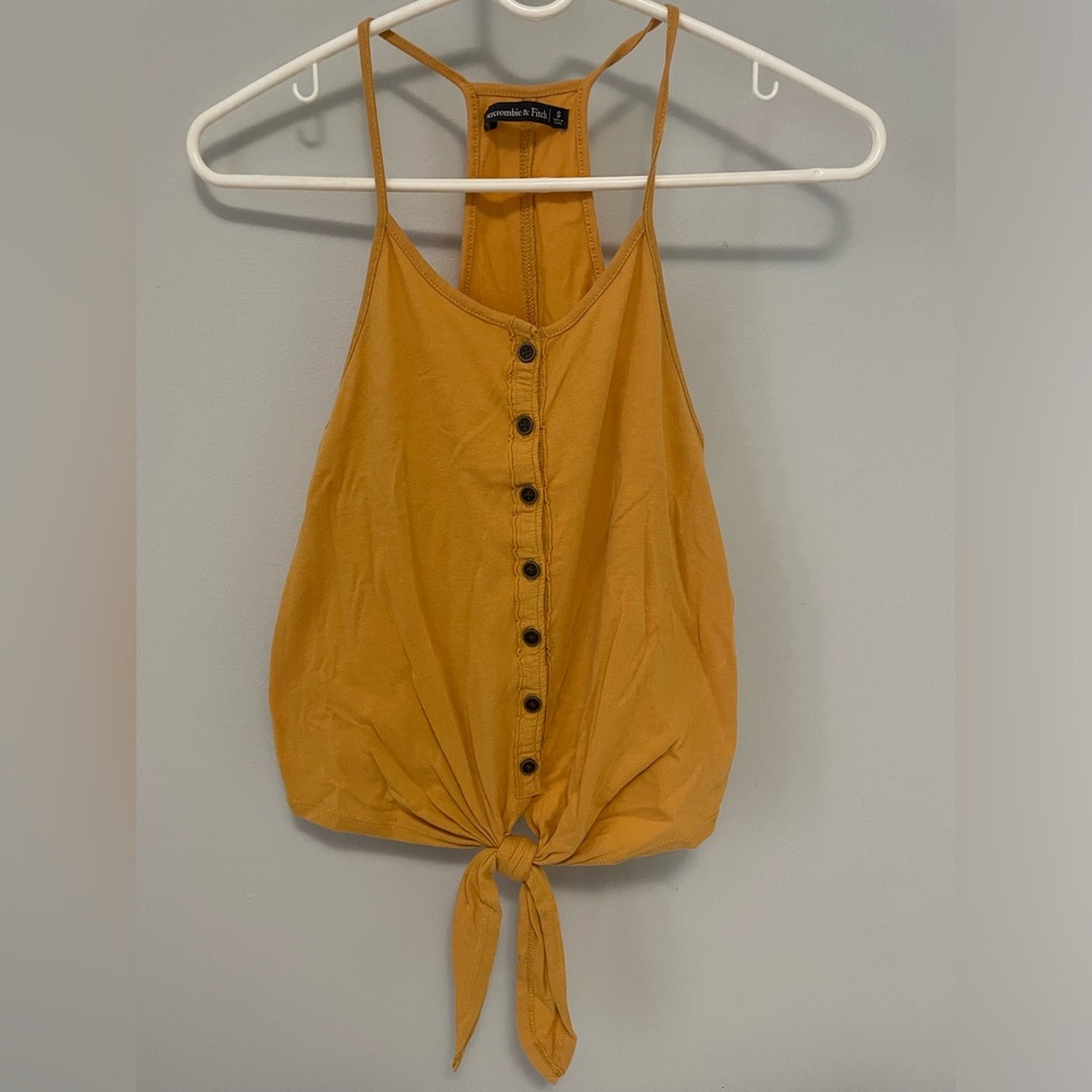 Abercrombie Button Tie Tank